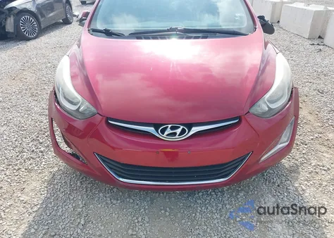 2016 Hyundai Elantra Se из США, поврежденный, VIN 5NPDH4AE6GH770082